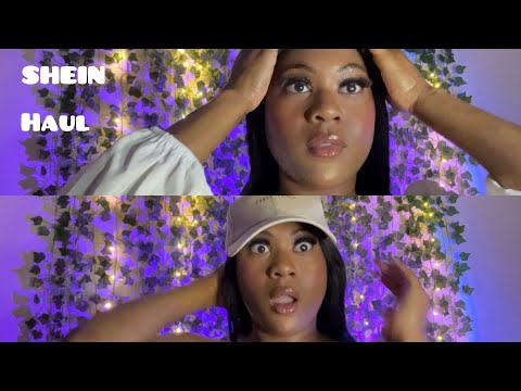 ASMR | SHEIN Try On Haul(fabric scratching+Close up Clicky whispers)