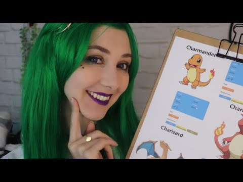 Choosing Your Starter Pokemon ASMR