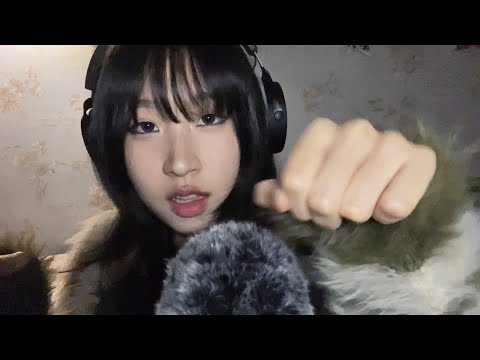 ASMR Bugs Searching, Scalp Massage, Pluck with mouth sounds, Scratching, Punching. clips Pt.3