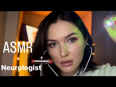 АСМР Невролог Нежные тесты Ролевая игра ASMR Neurological exam