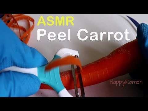ASMR Peeling on the Carrot