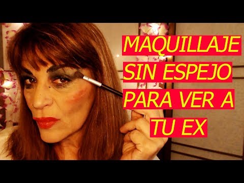ASMR MAQUILLAJE SIN ESPEJO PARA VER A TU EX-RP😊MAKEUP WITHOUT MIRROR TO SEE YOUR EX😴