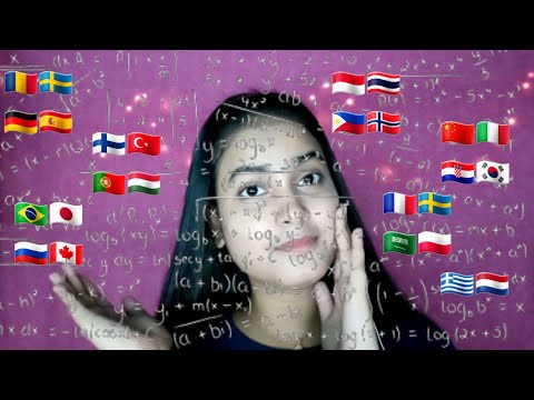 ASMR *Algebra* in 25+ Different Languages with Tingly Mouth Sounds