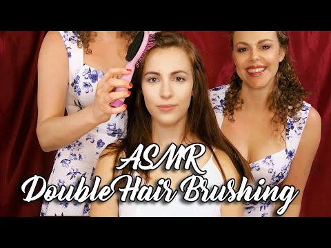 ASMR 💕 Ultra Scalp Massage & Double Hair Brushing, Corrina Rachel Spoils Jordan, Whispers & Tingles