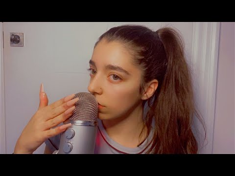 ASMR | mouth sounds & mic tapping (NO TALKING) brain triggers
