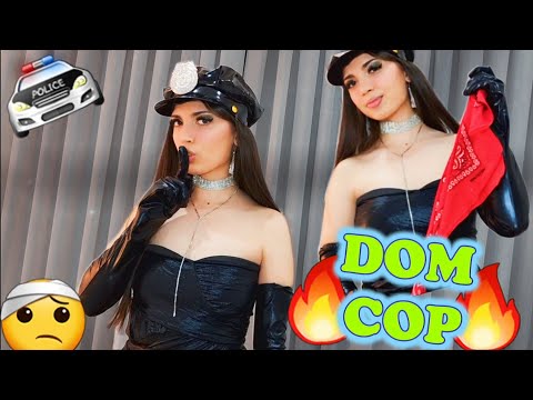 POV ASMR Police Girl Kidnaps You & Makes You her TOY (Leather Gloves, Feet Tickles) PART 2