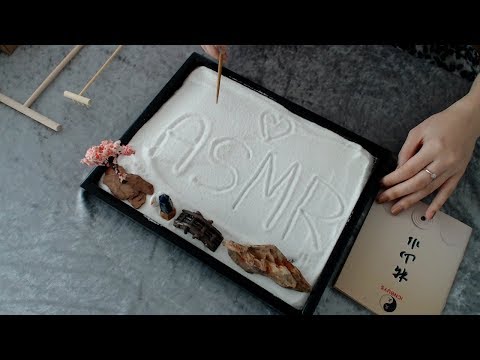 ASMR | ICNbuys Zen Garden Unboxing & Play - Crinkles, Tapping, Scratching & Visual Triggers ✨