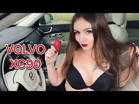 ASMR VOLVO XC90 car TAPPING and SCRATCHING #asmr #volvo