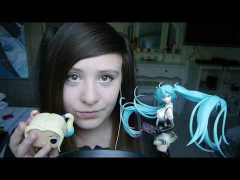 ASMR - Show & Tell - Showing You My Merchandise!  (Close Up Whispering & Some Tapping) - ASMR Neko