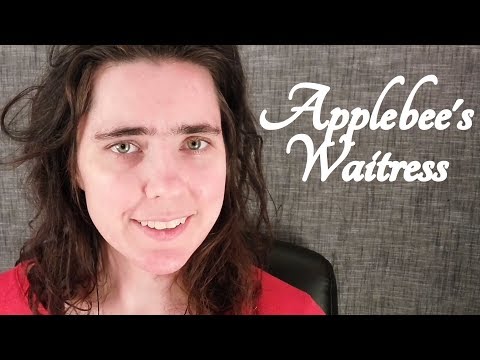 ASMR Waitress Role Play (Applebee's Menu Reading)   ☀365 Days of ASMR☀
