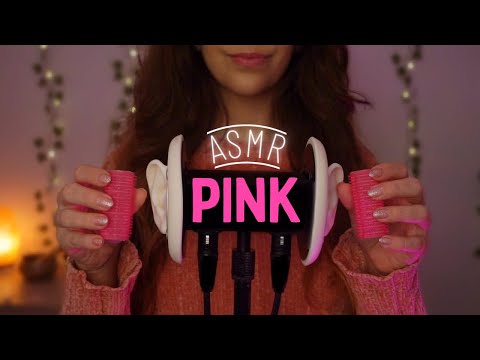 ASMR Pink Triggers 🎀 [NO TALKING]