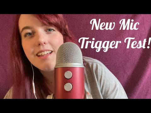 ASMR | New Mic and Trigger Test