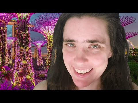 🚸 ASMR Tour Guide Role Play 🚸 (Singapore Supertrees, 3Dio, Binaural) ☀365 Days of ASMR☀