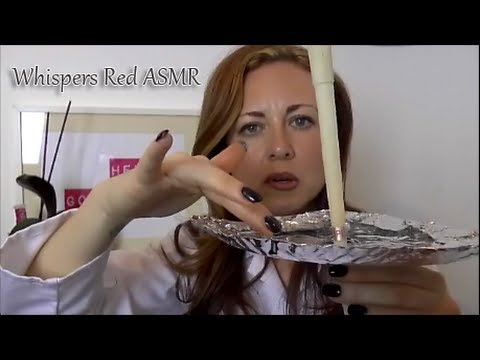(:|ASMR Ear Candling - Medical Role Play|:) Gentle Ear Cleaning