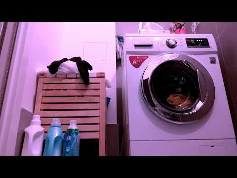 ASMR background noise for sleep / washing machine sounds