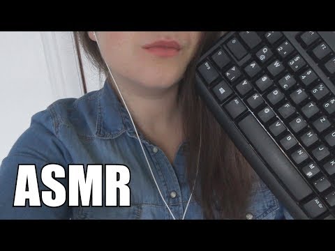 ASMR - Tastaturgeräusche und Maus - Keyboard sounds and mouse - german/deutsch