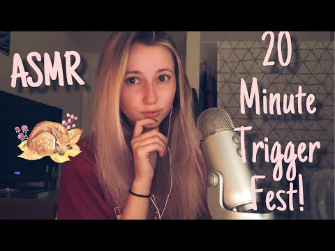 ASMR TINGLE FEST✨ Hand Movements, Mouth Sounds & Trigger words✨