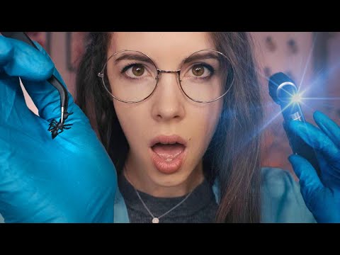 ASMR | Intense Ear Cleaning 👂(There's Something In Your Ear!)