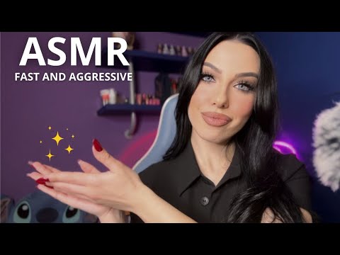 ASMR CAOTICO - FINGER SNAPPING & HAND SOUNDS FAST AND AGGRESSIVE