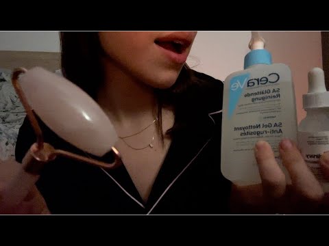 ASMR Pampering you for bed in 3 min (fast & tingly) ♡