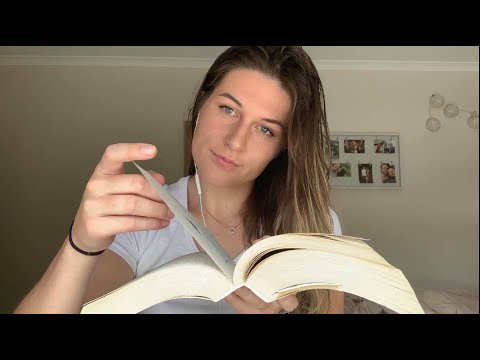 ASMR - Inaudible Whispering, Book Tapping and Page Flipping 📚
