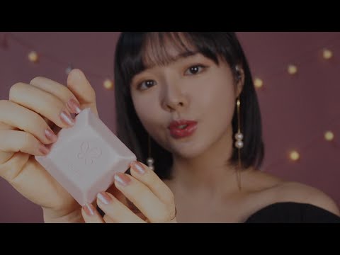 [ASMR] Soap Tapping & Scratchingㅣ비누 두들기고 긁기 (feat. 신들린 탭핑)