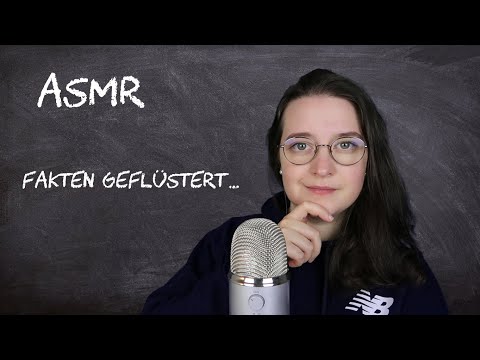 ASMR - Fakten geflüstert über den MENSCHLICHEN KÖRPER - german/deutsch