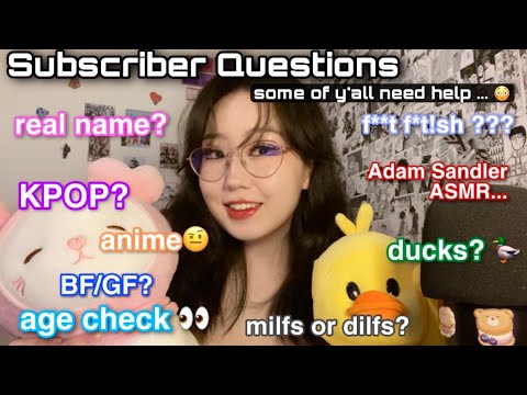 the best ASMR Q&A of the CENTURY??? 5K CELEBRATION ✨🥳 with ALL your (weird) questions