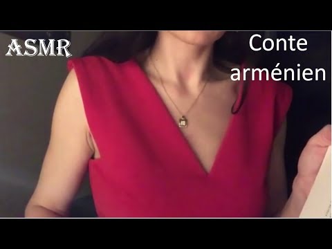 {ASMR} Lecture conte arménien * chuchotement et tapping