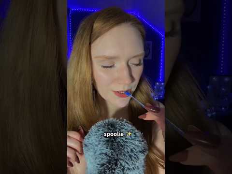 ASMR 🐝New shorts every day ☺️✨#spoolie#spoolienibbling#asmr#asmrsounds#mouthsounds