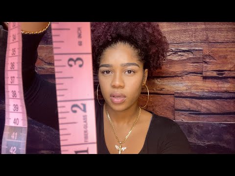 ASMR- MEASURING YOUR FACE (Personal Attention, Tracing, Writing Sounds...) 📏💕