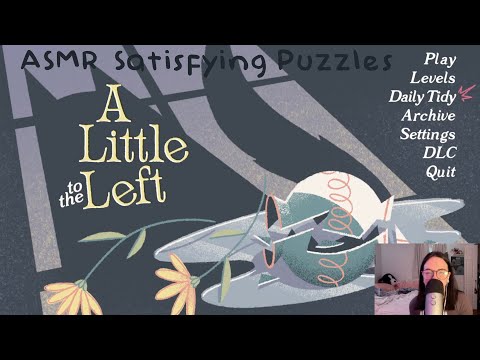 ASMR | Satisfying Puzzle Gameplay | A Little To The Left, Pt 1 | Whispering