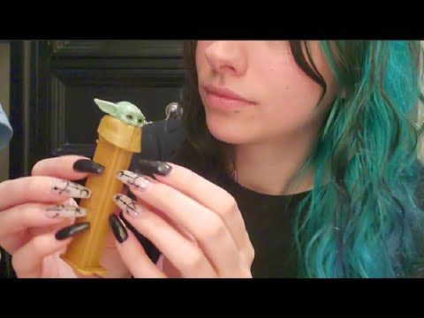 ASMR Blind Box & PEZ | packaging sounds & lots of tapping/whispering