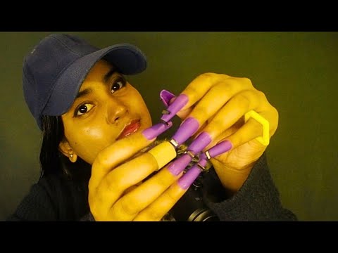 ASMR Fast Hypnotic Nail Tapping for Fast Sleep