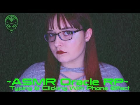 Oracle ASMR Role Play 💻 Typing, Clicking & Phone Effect (DC Universe) [RP MONTH]