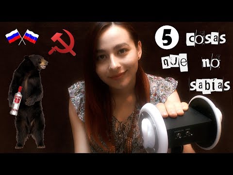ASMR 5 CURIOSIDADES sobre RUSIA que NO Sabías// En Español
