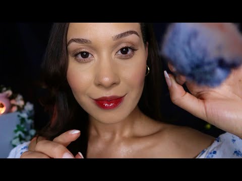 ASMR doing your makeup fast and aggressive 🤤💄NO talking with fast mouth sounds & tapping