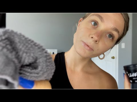 [ASMR] Soothing You- Roleplay (Positive Affirmations, Face Touching, Hand Movements)