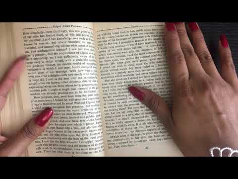 ASMR Inaudible Whispering and Page Flipping Sounds