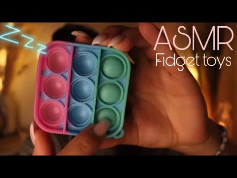 ASMR with FIDGET TOYS (35 min of TINGLES) 💤✨