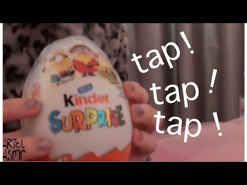 Kinder Surprise medium egg *tapping* ASMR