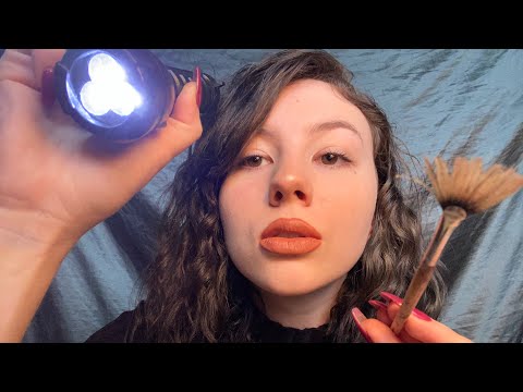ASMR Sleep Clinic (personal attention, tapping, light, whispered)