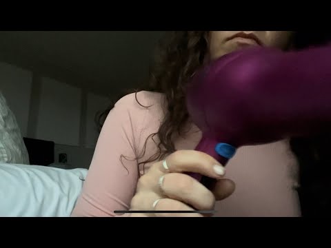 Clipping + Curling Your Hair: ASMR (Personal Attention)