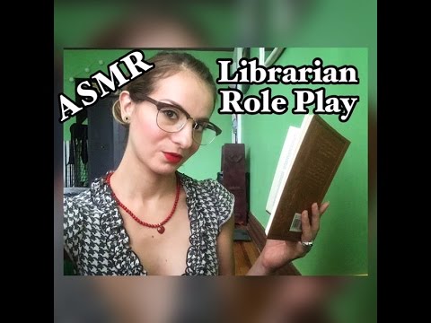 ASMR || Librarian Role Play || Paper Sounds, Page Flipping, Soft Spoken