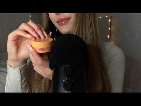 ASMR plastic tapping & lid sounds✨