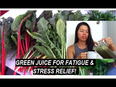 Green Juice Recipe for Adrenal Fatigue & Stress Relief (JUST DO IT!)