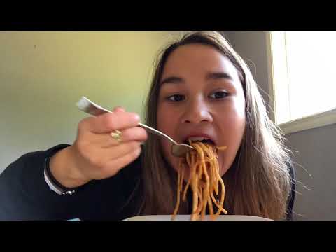Eating Spaghetti ASMR