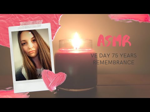 ASMR 2 minutes silence | 75 years since WW2 | Remembrance 💙🤍❤️
