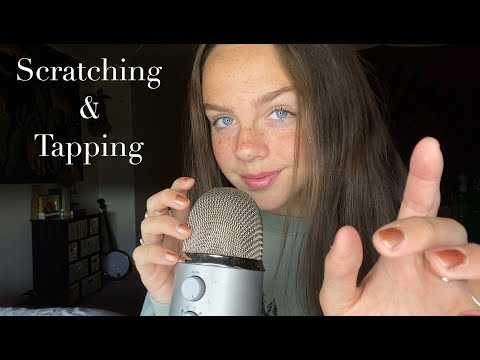 ASMR Scratching & Tapping the Microphone