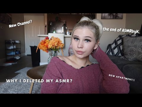 what's happening to this channel? why I deleted my asmr...